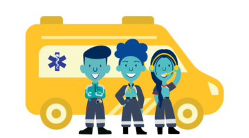 Ambulancesticker GGD Brabant-Zuidoost