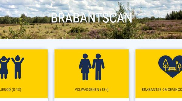 Brabantscan en Brabantse omgevingsscan geven info over gezondheid en leefomgeving in de regio