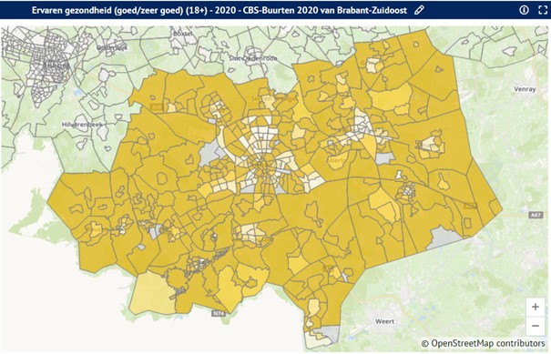 Gezondheidsmonitor 2020: ook buurt- en wijkcijfers - GGD Brabant-Zuidoost