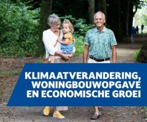 klimaatverandering, woningbouwopgave en economische groei