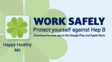 Work safely protect yourself against hep B