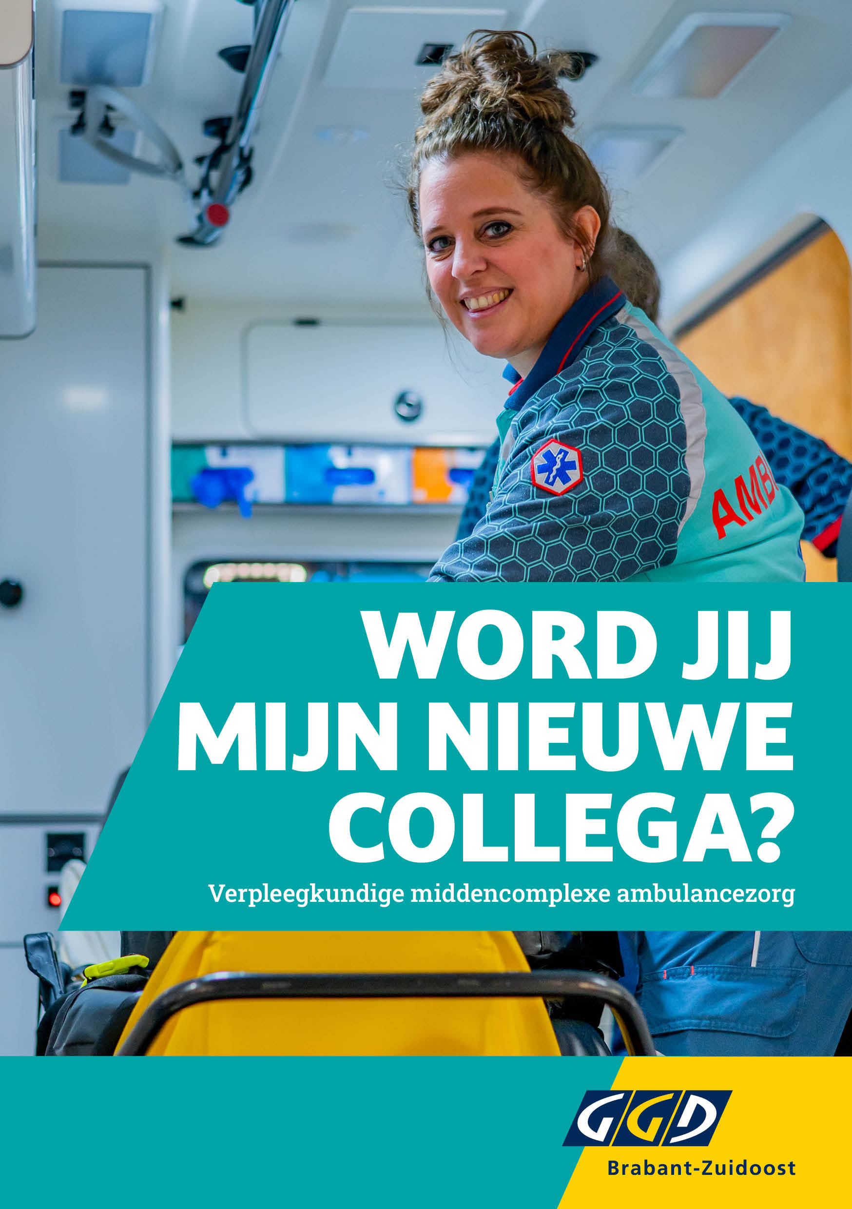 Cover folder hoe word je mijn collega verpleegkundige middencomplexe ambulancezorg