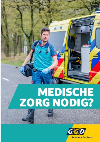 Coverbeeld flyer medische zorg nodig