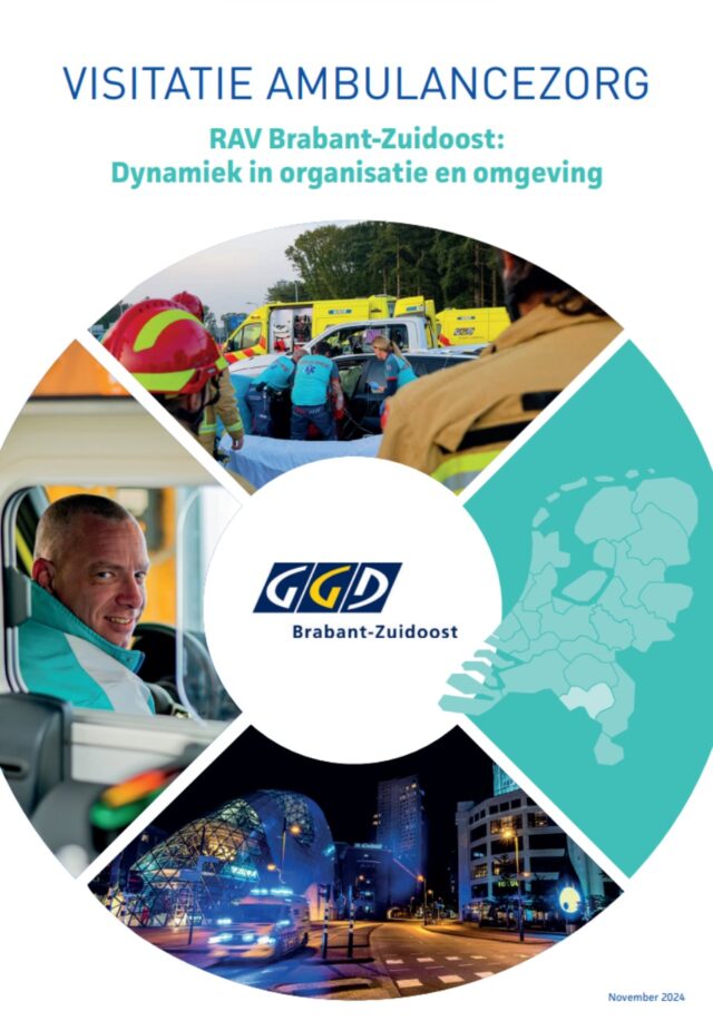 Cover visitatierapportage Ambulancezorg