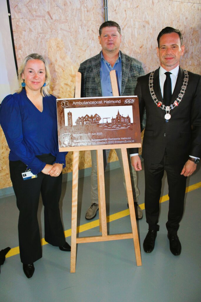 Officiele opening ambulancepost Helmond GGD-Brabant Zuidoost