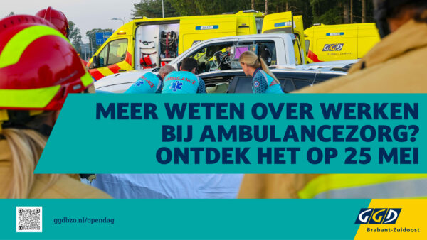 Beeld open dag ambulancezorg GGD Brabant-Zuidoost