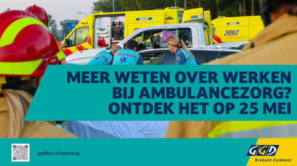 Beeld open dag ambulancezorg GGD Brabant-Zuidoost