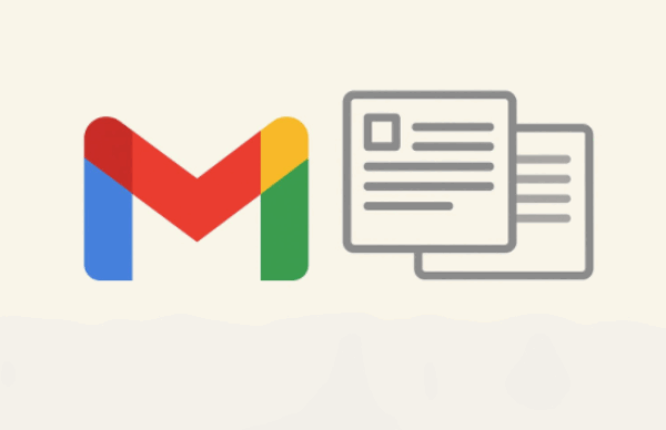 Beeld met Gmail-logo en brievenicoontjes