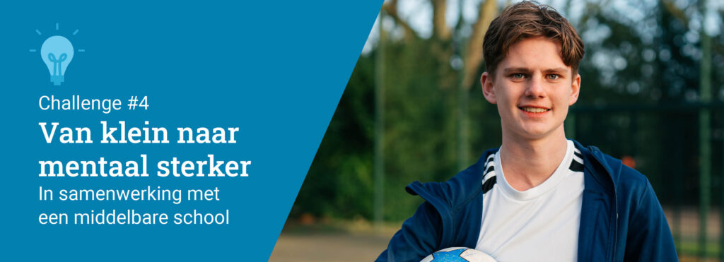 banner challenge van klein naar mentaal sterker
